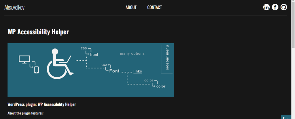 wp accessibility helper